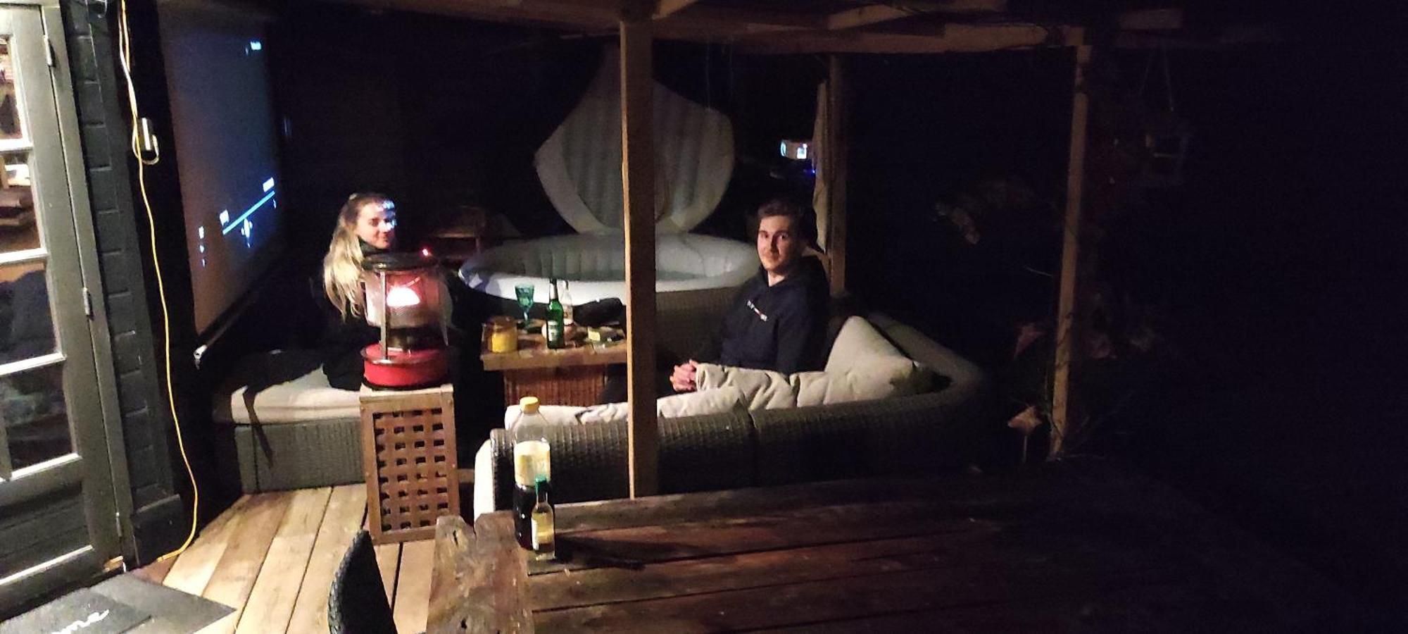 "Tempat Senang" Chalet On The Beautiful Veluwe With Airco Sauna Bbq Jacuzzi Beamer And Dog Putten Exterior photo