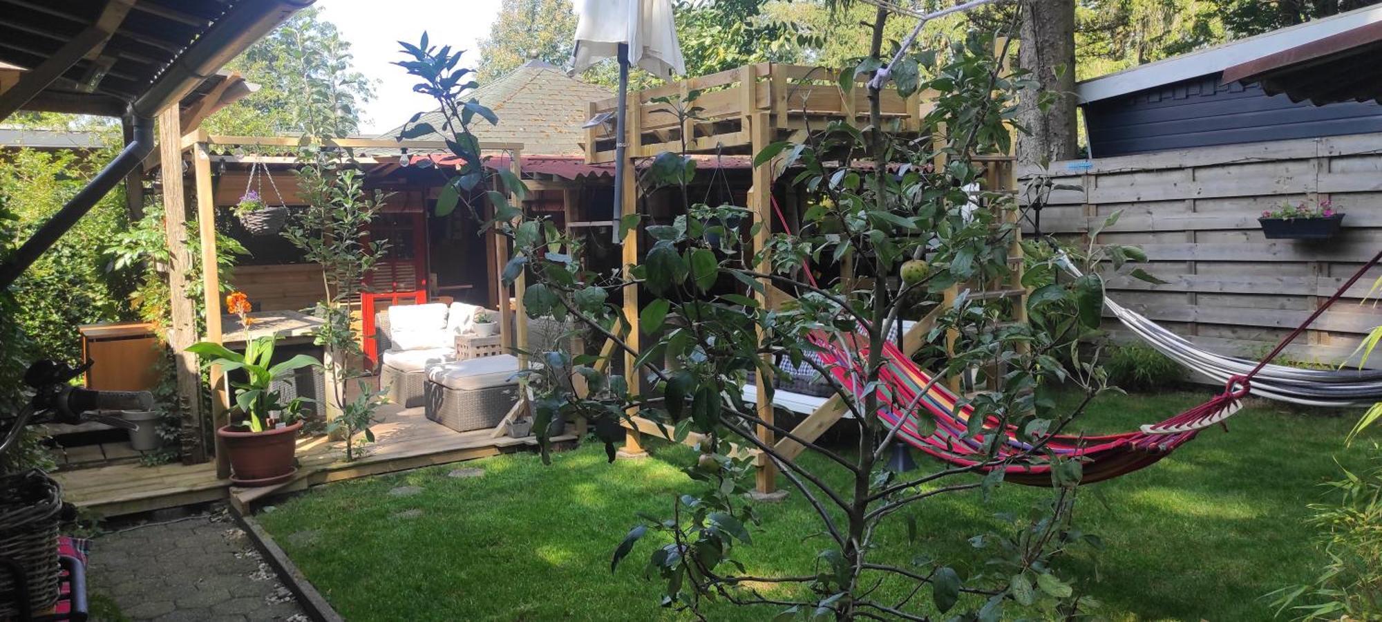 "Tempat Senang" Chalet On The Beautiful Veluwe With Airco Sauna Bbq Jacuzzi Beamer And Dog Putten Exterior photo